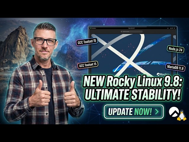 Rocky Linux 9.8 | The Most Stable Linux Just Got A Massive Upgrade!