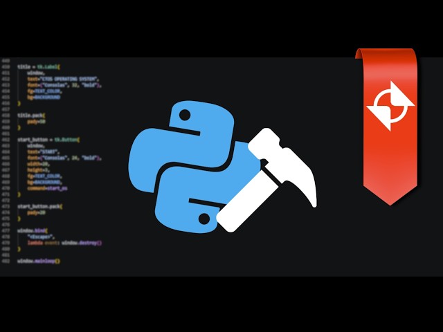 Simulating an Operating System In Python. (Day 1)