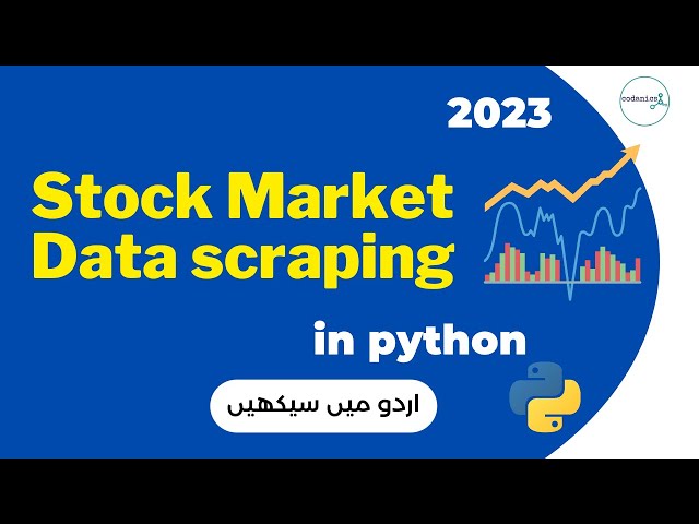 Stock Market Data Scraping with Python's YFinance Library | Comprehensive Tutorial