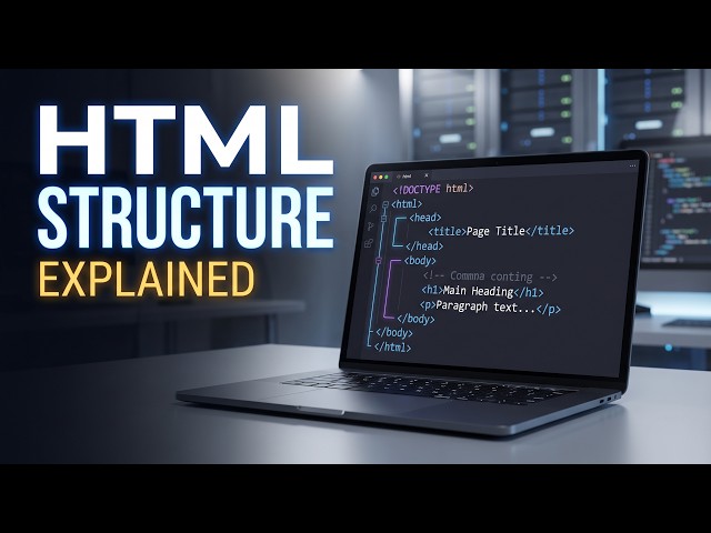HTML Document Structure Explained | Learn HTML #3