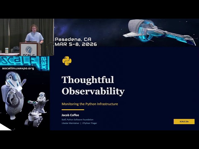 Thoughtful Observability: Monitoring the Python infrastructure