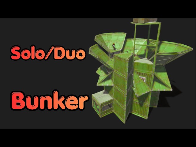 Best Solo Base Design - Rust Solo/Duo Bunker 2026