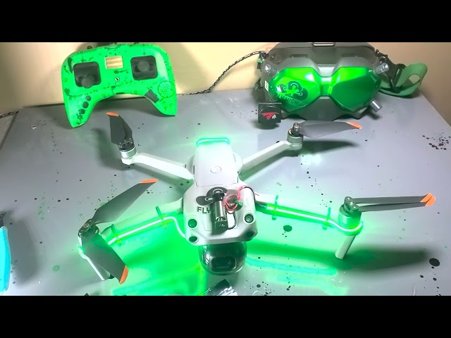Get Lit with DJI LED Kits from FlyHighFPV.com No futzing with a soldering iron or dealing with lipos