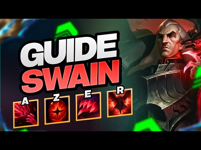 GUIDE SWAIN SAISON 16 : TUTO comment MONTER SUPPORT sur LEAGUE OF LEGENDS | Tips & Combos, Runes