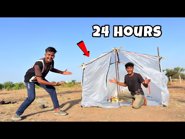 Living 24 Hours In Transparent House
