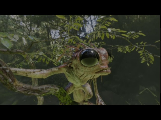 Blender 2.8 BETA Eevee VR 180 Equirectangular  TreeCreateure