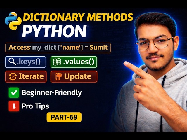 How to Access and update elements in dictionary 🚀 | python full tutorial | Part-69