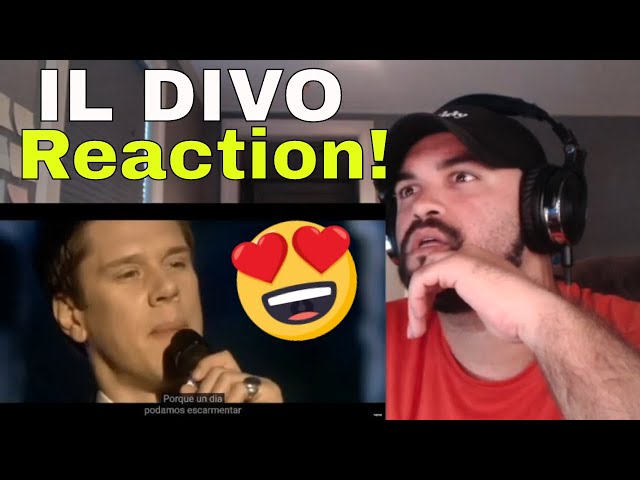 IL DIVO - Hallelujah Alelujah Live Video REACTON!
