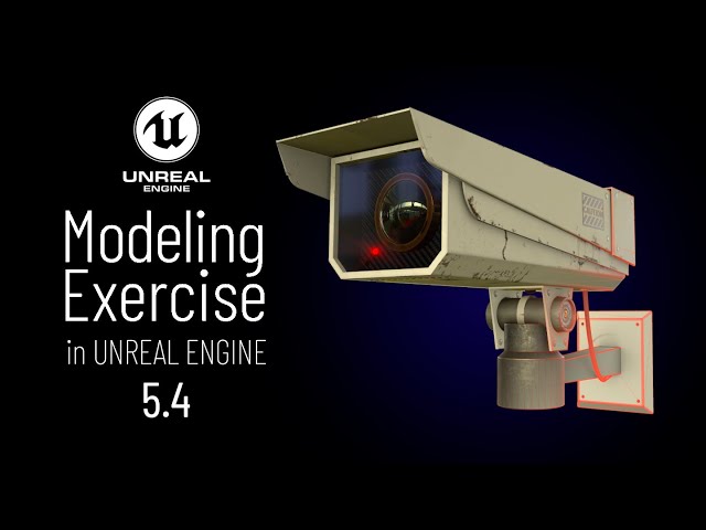 #UE5 Series: Modeling Exercise in UNREAL Engine 5.4
