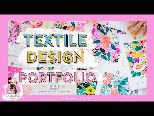 Textile Designer Portfolio // Your Textile Design Portfolio MUST HAVES!!