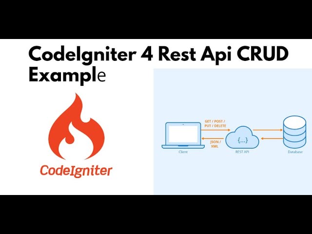 CodeIgniter 4  crud rest api in one video 🔥🔥🔥🔥