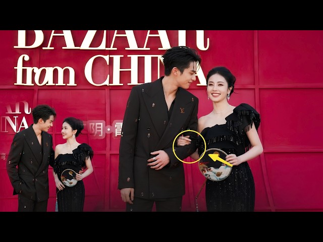 🛑 Bai Lu STUNS as the “BLACK SWAN” at Harper’s Bazaar Gala 2026! Dylan Wang SURPRISED? 😱❤️