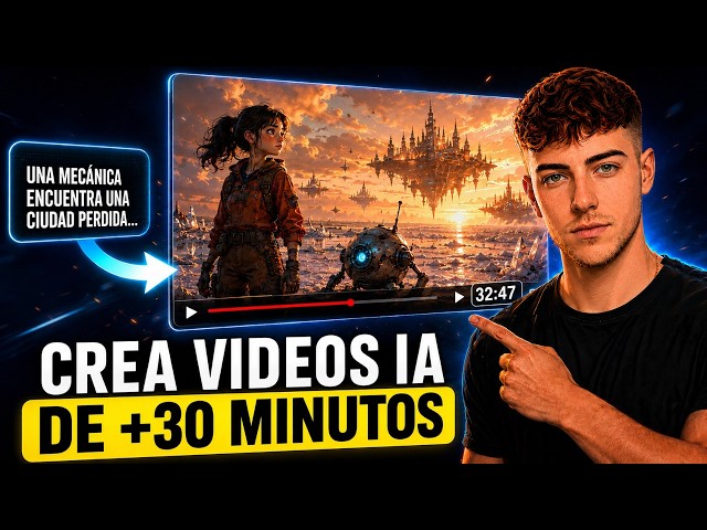 La Mejor IA para Crear Videos Largos para YouTube en 2026 | Tutorial Paso a Paso