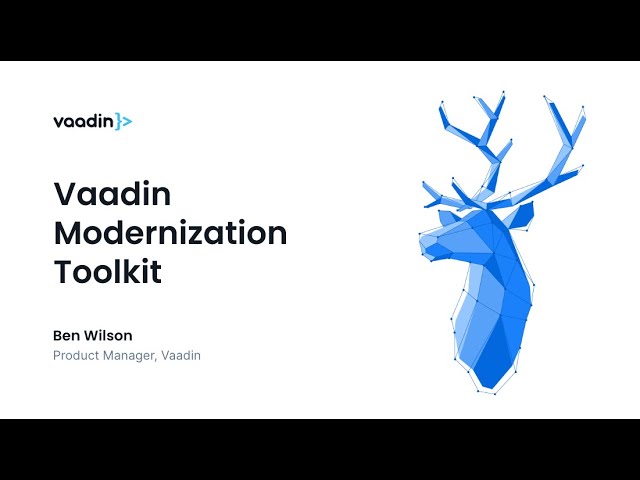 Upgrading your Java desktop app to the web with Modernization Toolkit