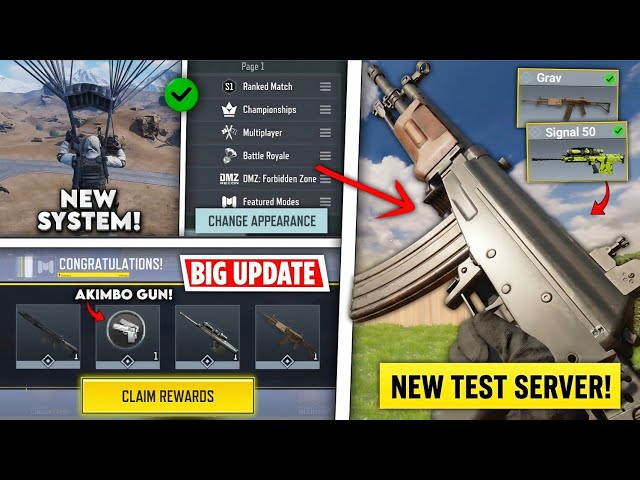 Season 8 Huge Update! 2 NEW Guns + Akimbo | NEW Features | More Free CP | Big Changes & NEW Event!