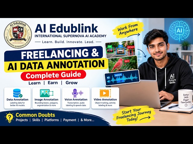 FREELANCING & AI DATA ANNOTATION – COMPLETE GUIDE