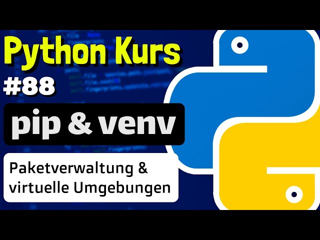 Python Package Management: Why venv Simplifies Your Life - Python Course - 88