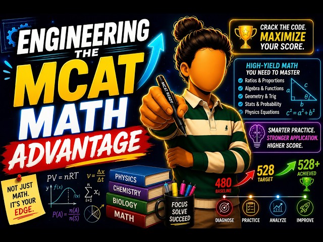 MCAT Kaplan Physics + Math Chapter 10: Engineering the MCAT Math Advantage