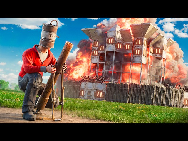 Raiding Cheaters With The New Mortar Update In Rust...