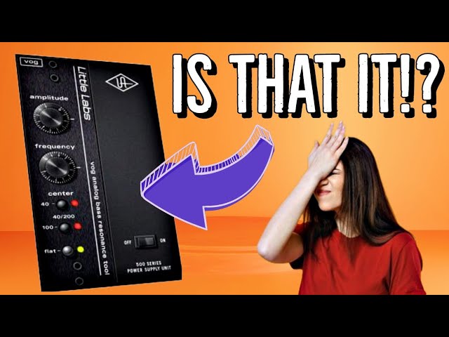 YOU GOTTA BE KIDDING ME!? Universal Audio Little Labs VOICE OF GOD!! .. REVEALED!!