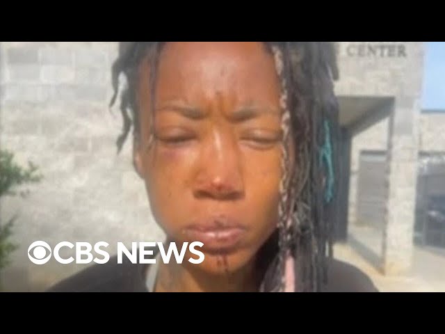 Some charges dropped against woman after violent arrest video, court records show
