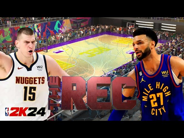 How one good teammate can save you in random rec on NBA2k24!!!!!