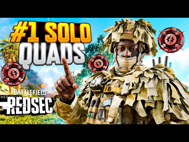 The #1 Solo Quads Player on RedSec.. (Battlefield 6 Battle Royale)