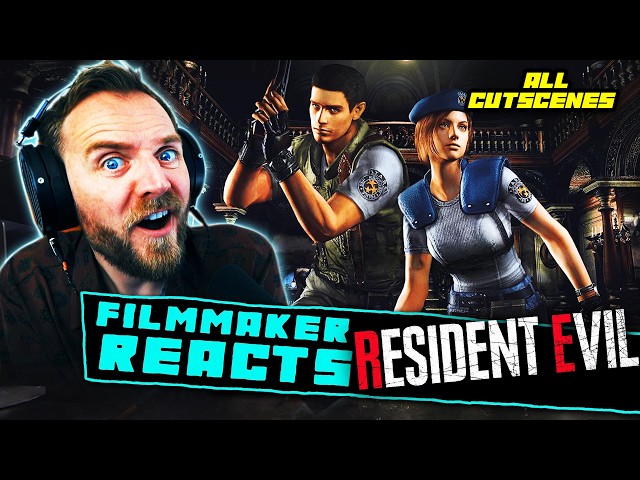 Filmmaker Reacts to RESIDENT EVIL 1 REMAKE | [ALL CUTSCENES] | is it any good?!