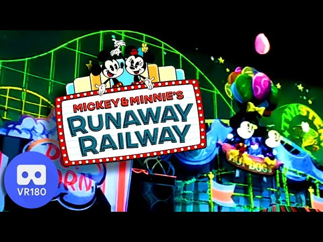 Mickey & Minnie's Runaway Railway Hollywood Studios Virtual Reality