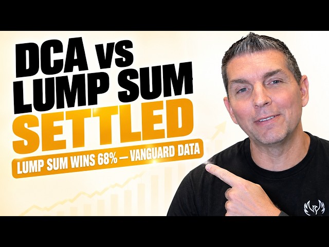 DCA vs Lump Sum — What Nobody Tells You About Dollar-Cost Averaging (The Math Is Backwards)