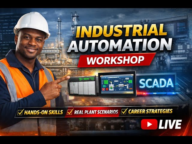 2026 Industrial Automation, PLC, HMI & SCADA Workshop #plcprogramming #instrumentation #automation