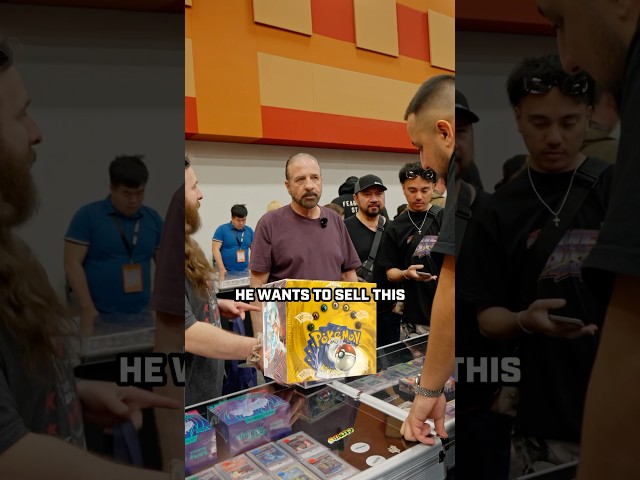 Buying a Base Set Box from THE ORIGINAL OWNER 🤯 $18,000 Deal! #pokemoncommunity #pokemoncards