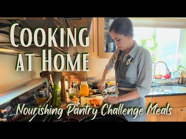 Warming Winter Meal in Cast Iron from the Pantry Challenge: Split Pea Soup