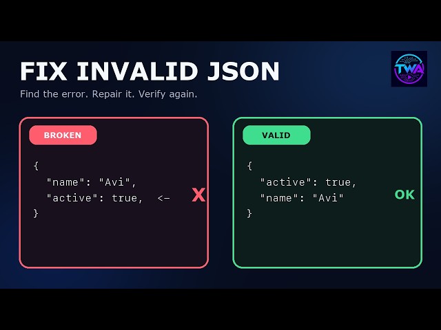 How to Format and Fix Invalid JSON Online — Free & Private