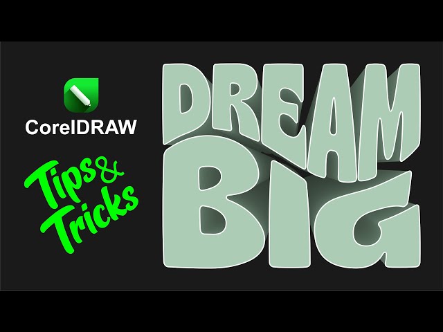 🔥 CorelDraw Tutorial: Cool Calligraphy 3D Text Effect | STEP BY STEP 🔥