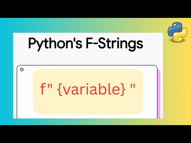 Python F String