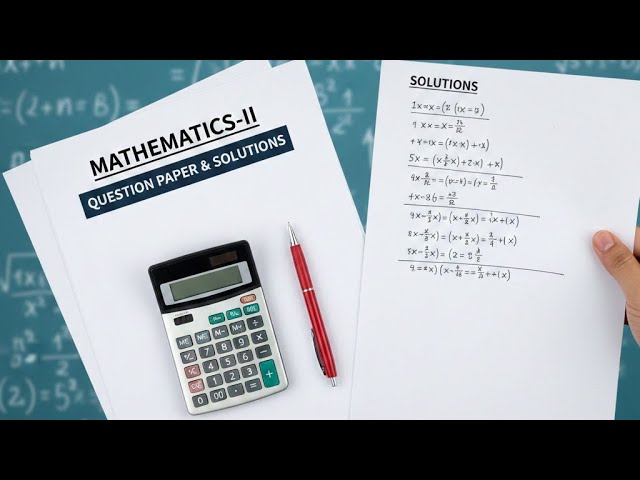 M2 question paper with solutions