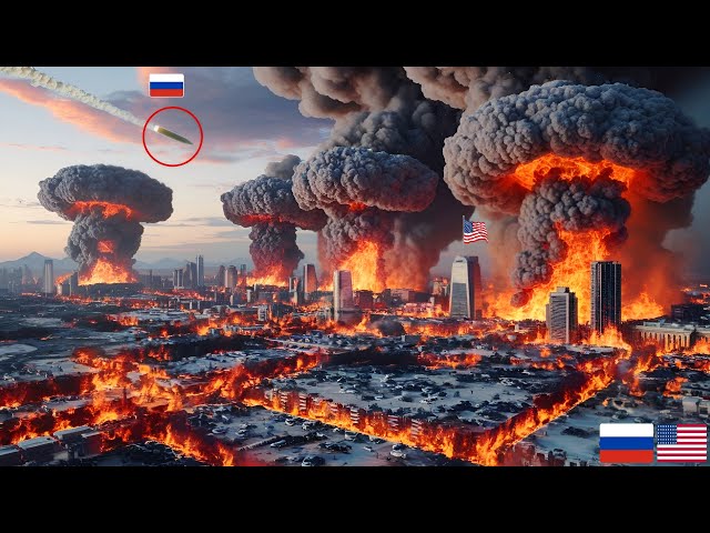 2 hours ago! The US is now a sea of ​​fire, look what happened!