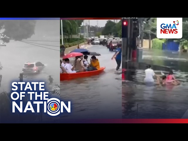 Several Metro Manila areas inundated after Habagat's heavy rains | SONA