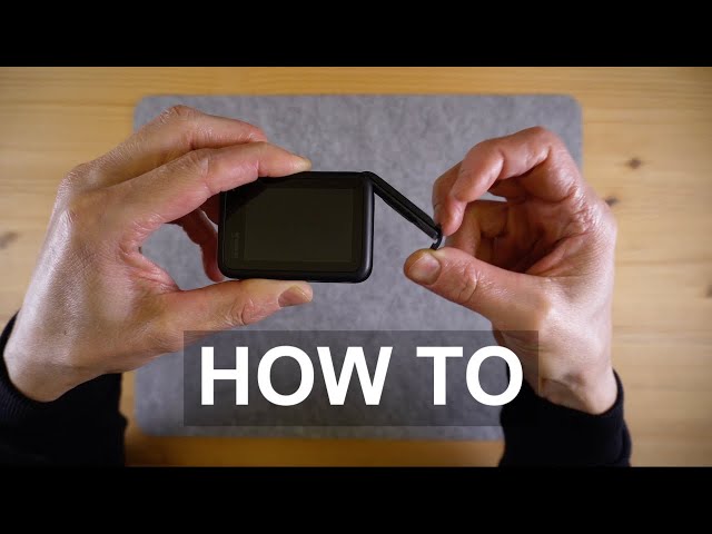 How to Open and Close GoPro 13, 12, 11 Battery Cover (4K)