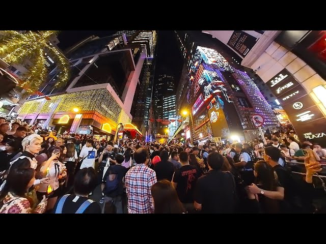 360° Lan Kwai Fong Halloween 2023 | Hong Kong 🇭🇰 | 萬聖節 | 蘭桂坊