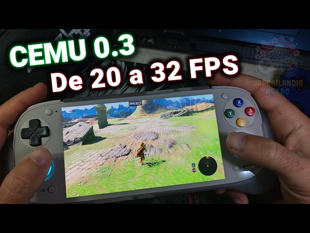 Retroid Pocket G2 with Zelda BOTW for Wii U on Cemu | Extreme Optimization Tutorial Guide