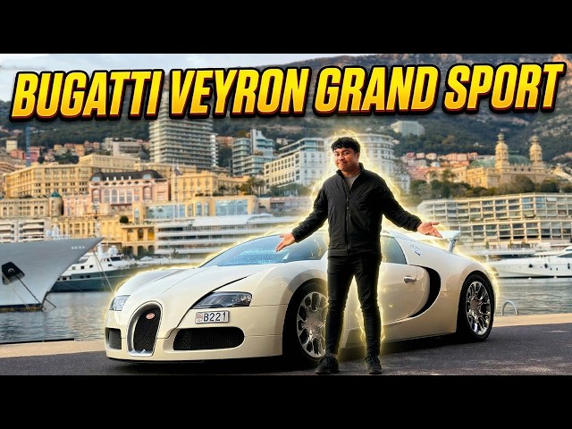FINALLY, an inexplicable ride in a BUGATTI! 🤯