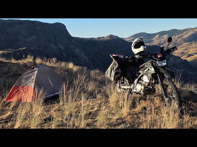 700 Mile Solo Motocamping Trip With The KLX 300 Highlights