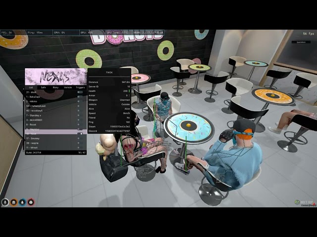 Trolling FiveM Gangsters With Mod Menu (GTA RP Trolling)