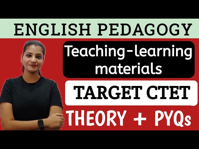 Teaching Learning Material || TLM || CTET2021 || English pedagogy MPTET,CTET