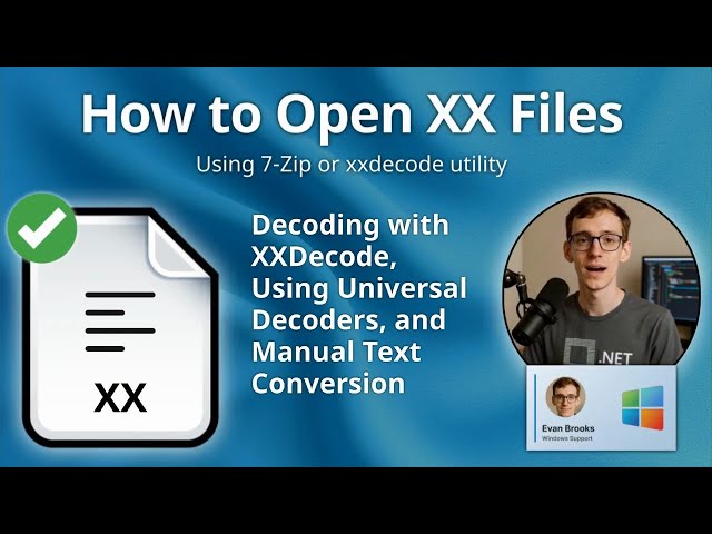 How to Open XX Files (XXEncoded File)