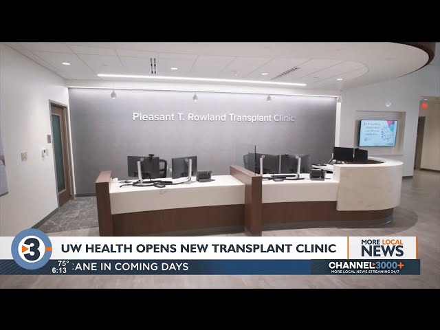 UW Health opens new transplant clinic at University Hospital