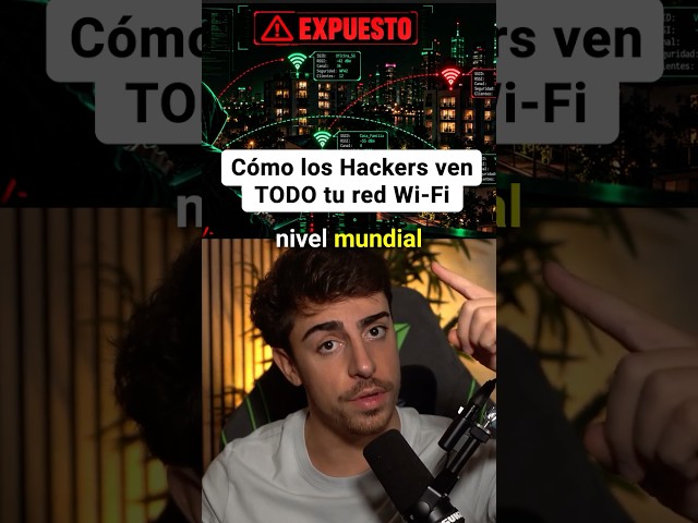 Any WiFi network can be tracked: BE CAREFUL ⚠️ #privacy #osint #shorts