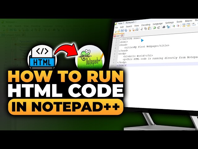 How To Run Your HTML Code in Notepad++ (𝟮𝟬𝟮𝟲) | 100% WORKS | NO Yapping, To The Point! | FAST & EASY